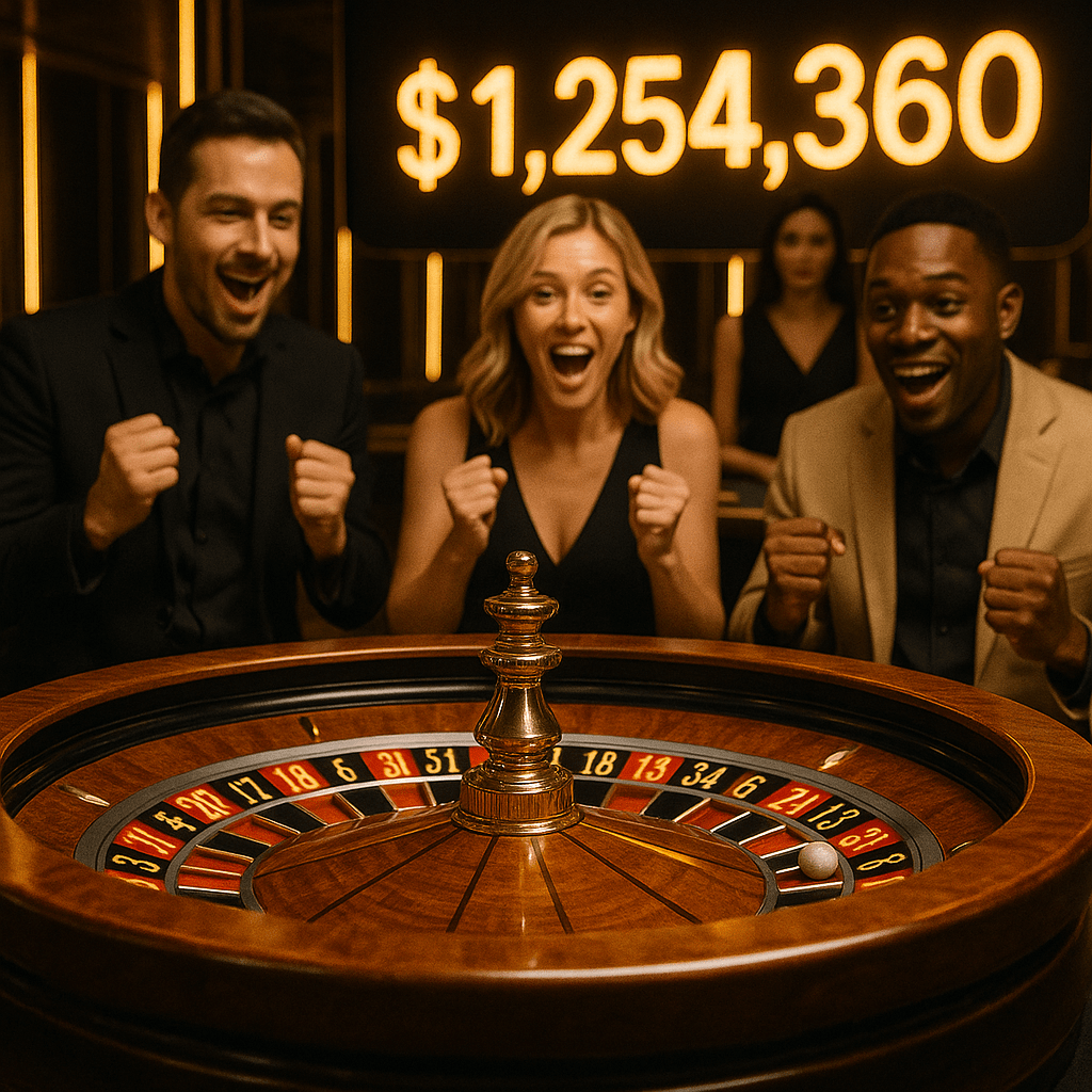 roulette progressive jackpot